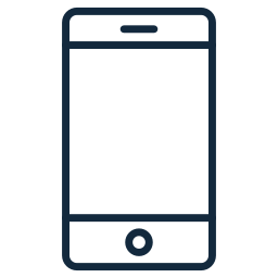 Icon of a mobile phone representing online therapy and counseling services offered by Dr. Stephen Oreski & Associates.