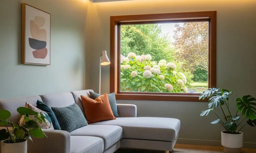 Therapy room with comfortable seating and calming decor, representing innovations in psychotherapy