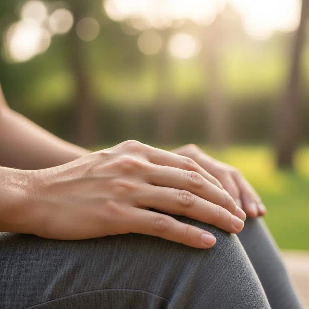 Individual practicing mindfulness exercises to enhance emotional awareness and regulation