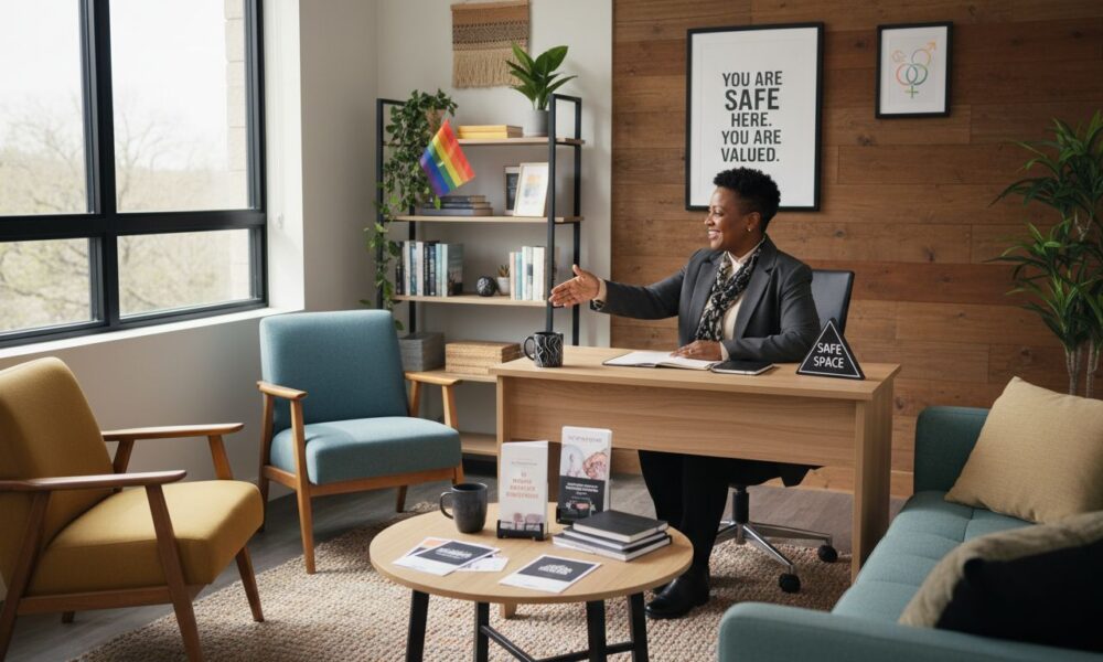 lgbtqia+ therapy office