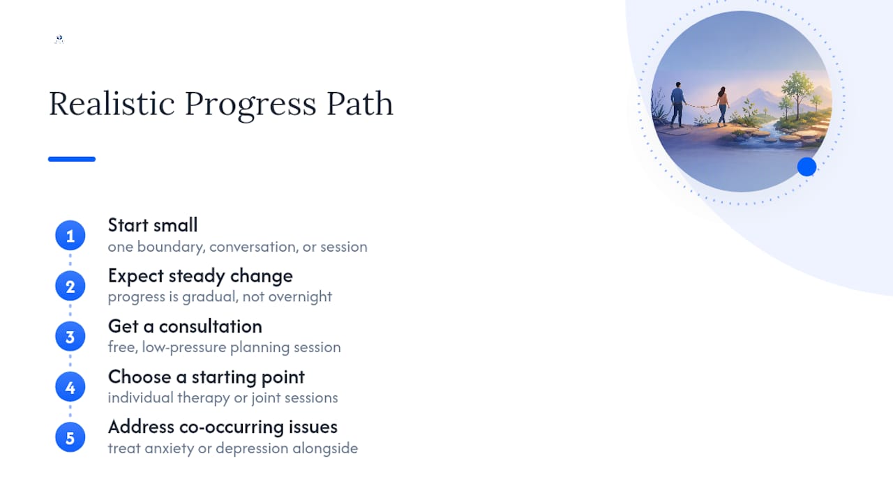 A clinician's perspective on realistic progress — overview diagram