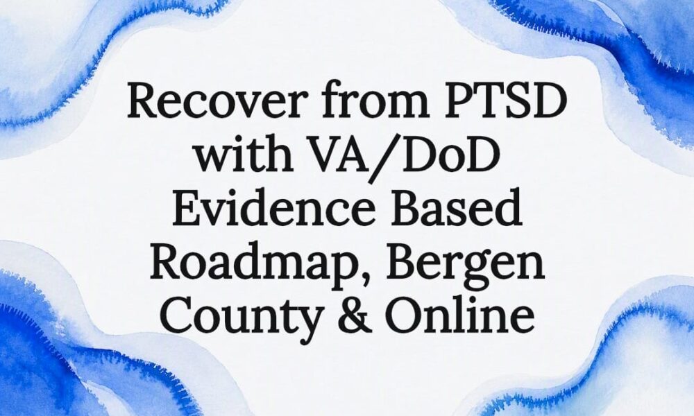 Decorative PTSD recovery title card