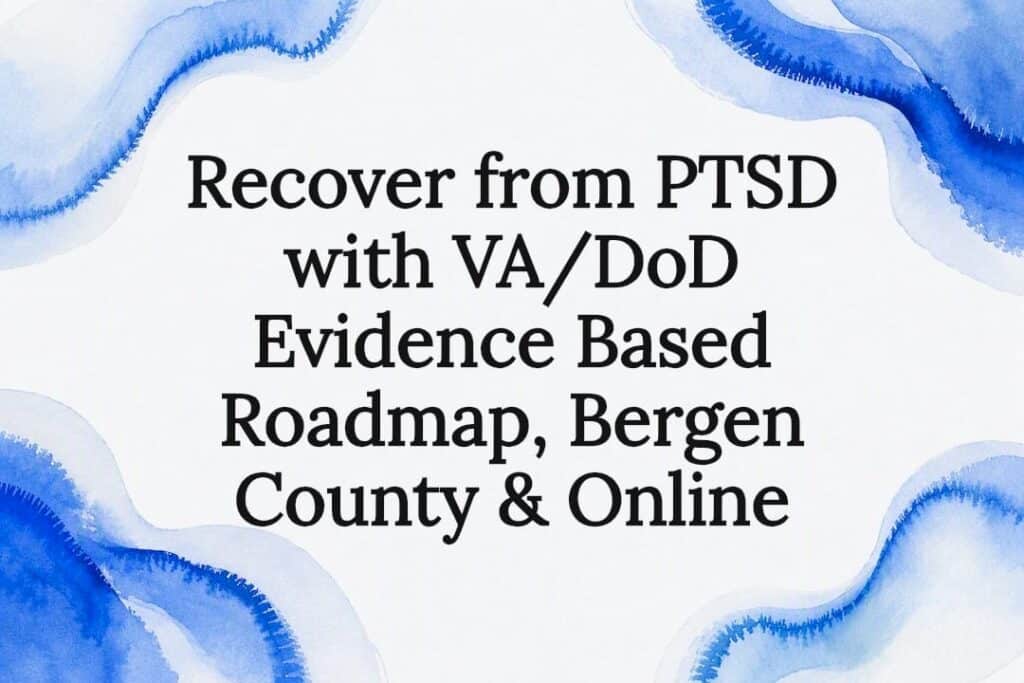 Decorative PTSD recovery title card